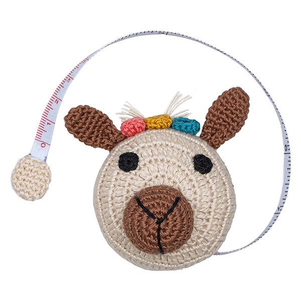 Maßband Alpaka, gehäkelt