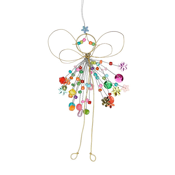 Perlendekoration FEE 15cm, multicolor