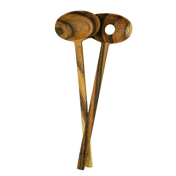 Salatbesteck 30cm Judith, Acaciaholz