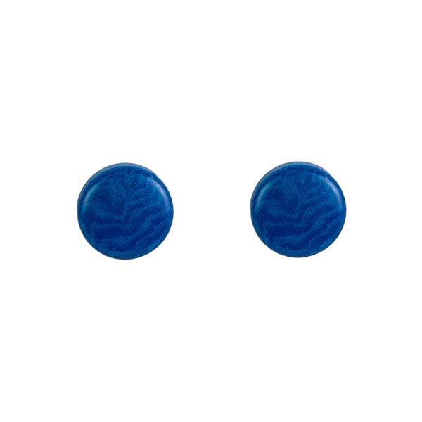 Ohrstecker confetto MINI indigo blau, Tagua