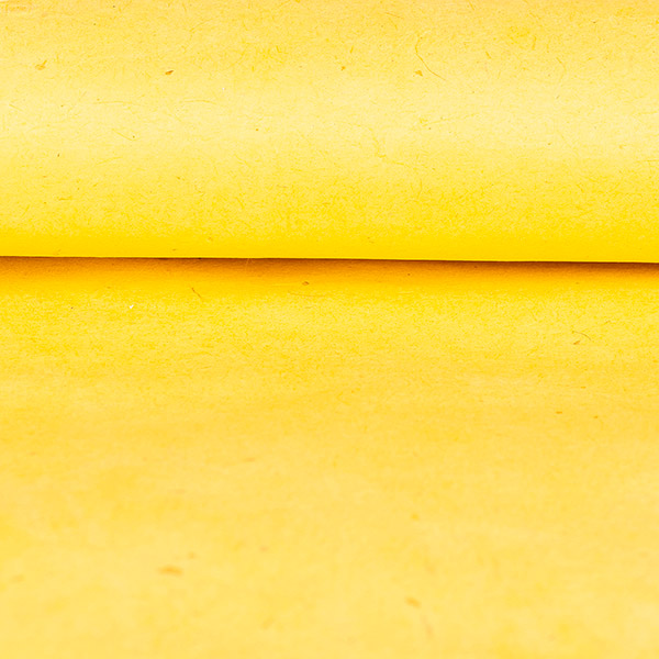 LOKTA Papierbogen, handgeschöpft, gelb / CONTIGO Fairtrade Onlineshop