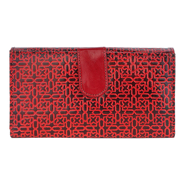 Brieftasche 19x10cm KHUSHI, Ziegenleder
