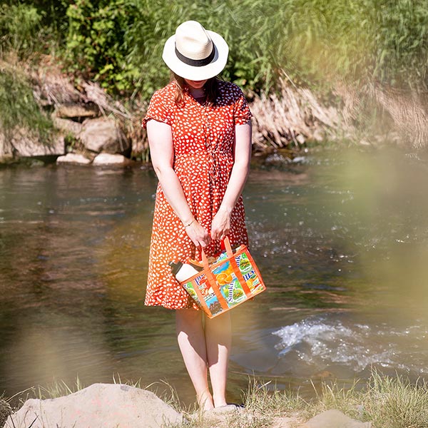 Saftpack UPCYCLING Kühltasche, bunt / CONTIGO Fairtrade Onlineshop
